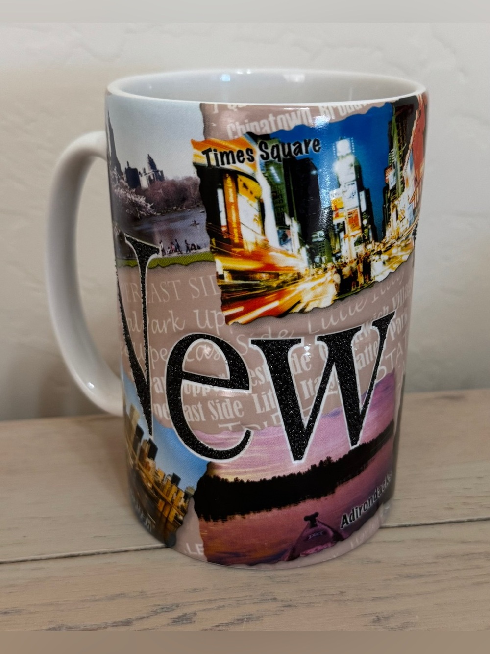 NEW YORK Coffee Mug/Cup 3D Ceramic Americaware City Times Square Niagara Falls
